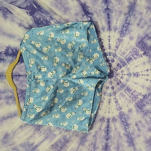 Secret Treasures Women's Snowman Sleep Shorts Size Small - Picture 1 of 5